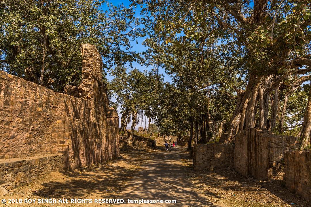 On our way out of Bhangarh Fort we took the photo of this pathway. #bhangarhfort…