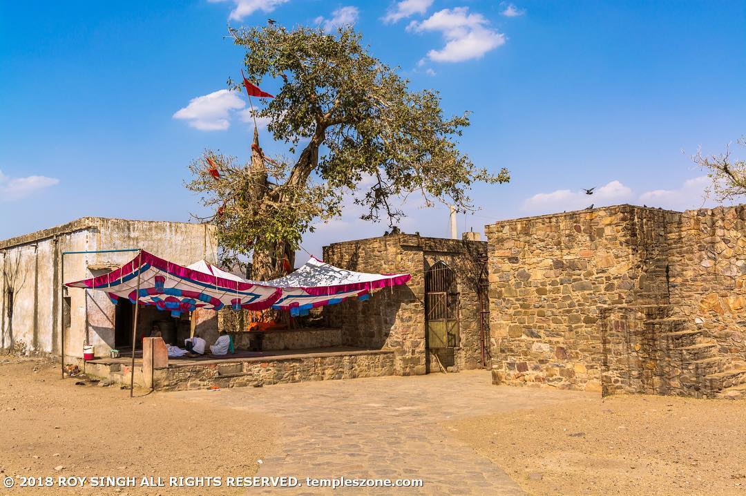 This is the last photo we took in Bhangarh Fort just near the Hanuman Temple in …