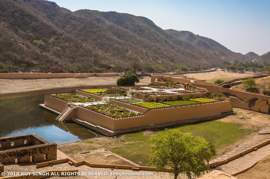 This is the beautiful Hanging Garden in Amer Fort called Dil-e-Aaram which means…