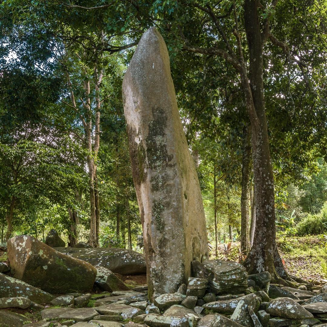 Tugu Megalith in West Java, Indonesia is still a mysterious place. Even archaeol…