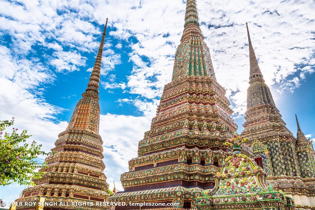 Wat Pho complex houses the largest collection of Buddha images in Thailand, incl…