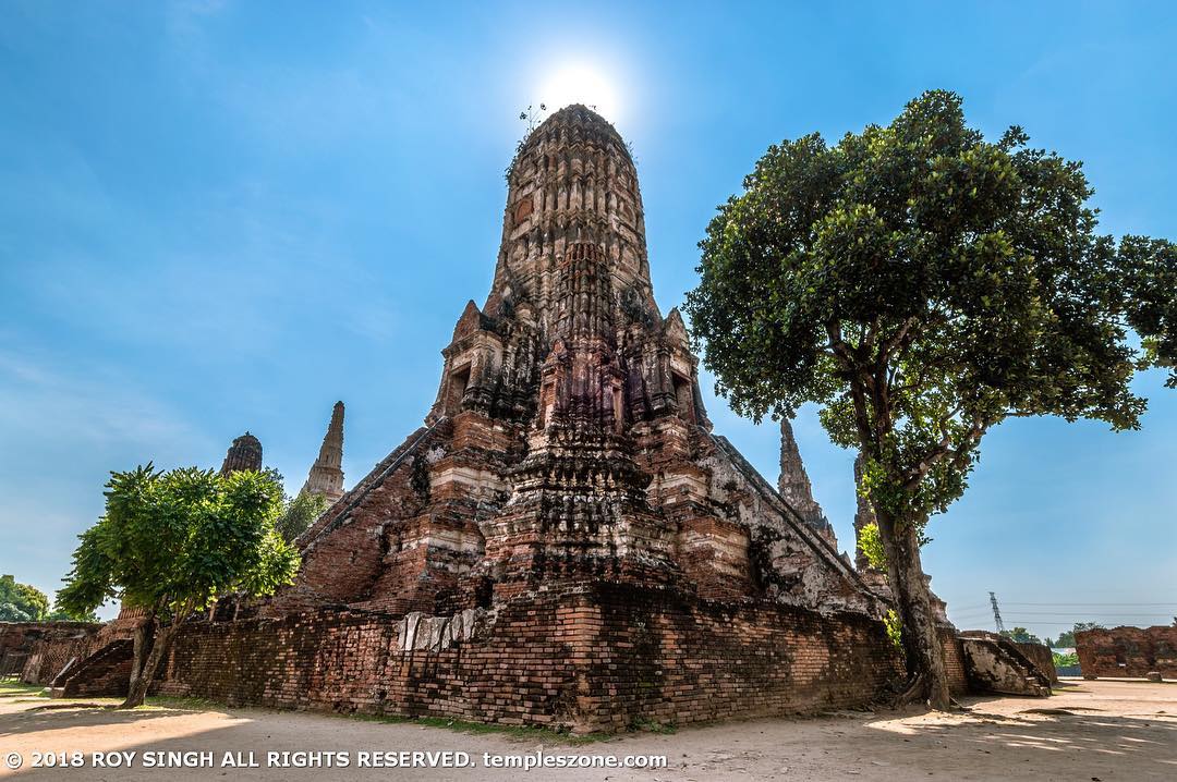 Wat Chaiwatthanaram was constructed in 1630 by the king Prasat Thong as the firs…