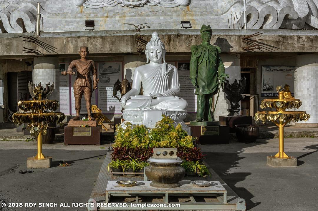 Nobody is sure what these marble wheels were for in Big Buddha Temple. Maybe the…