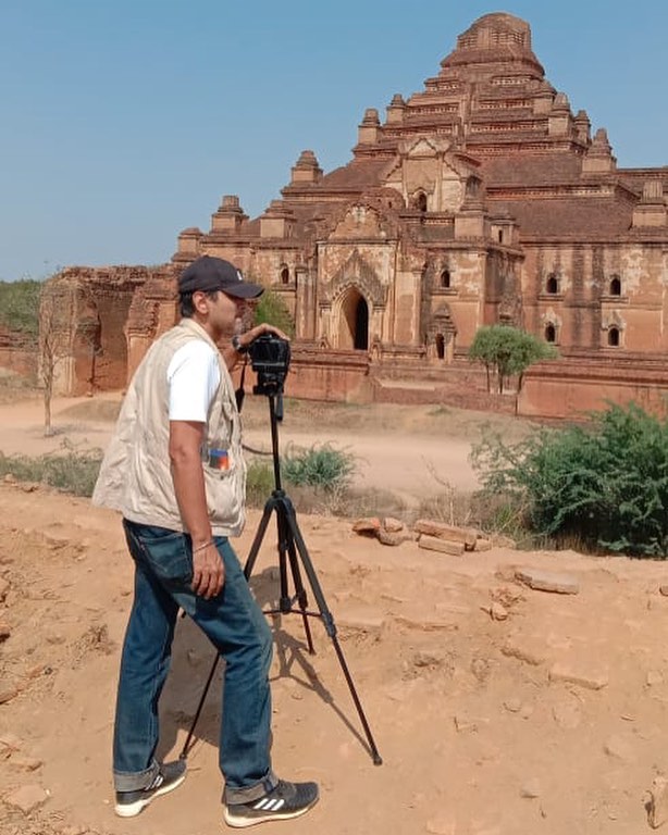 Temples Zone team photoshoot in Dhammayangyi Temple, Bagan – Myanmar (Burma). A …