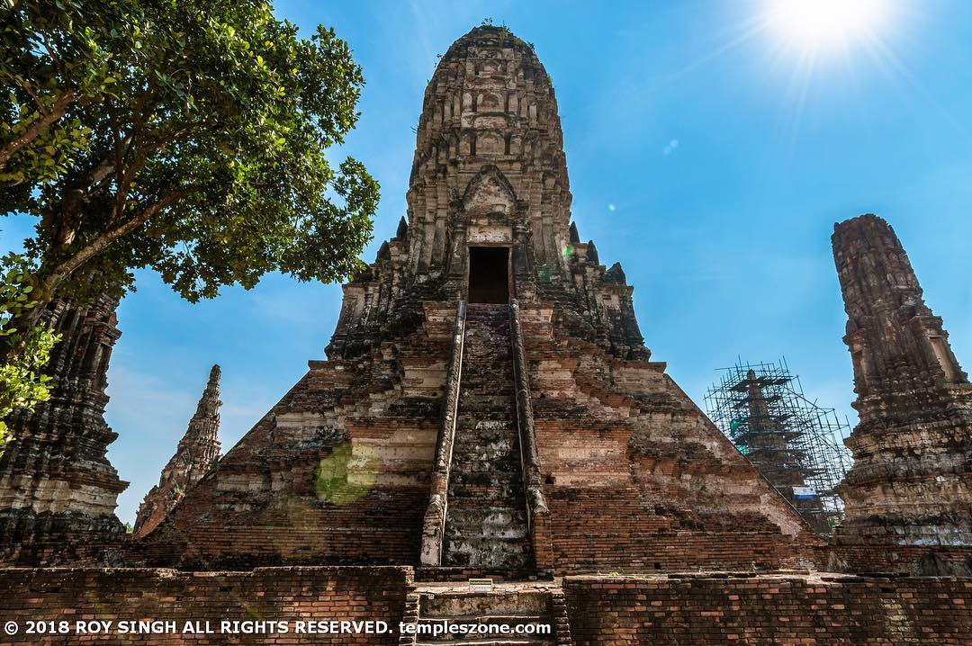 Wat Chaiwatthanaram was constructed in 1630 by the king Prasat Thong as the firs…