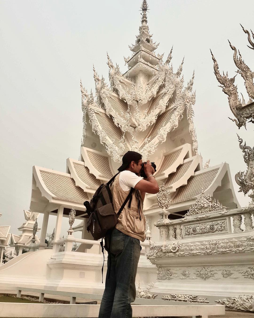 Temples Zone team photoshoot in Wat Rong Khun (The White Temple), Chiang Rai – T…