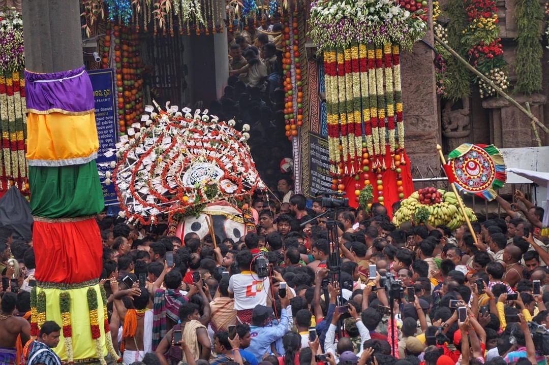 Jagannath’s Huge Eyes ( Nayan)
 Saw everyone
Blessed everyone
Delivered everyone…