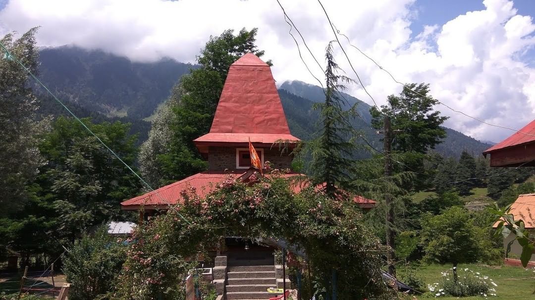 Gauri Shankar Temple at Pahalgam, Kashmir …