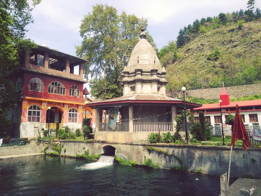 Ancient Nagbal temple in Anantnag. 
Chief deity is Anant Bhagwan. The name ‘Anan…