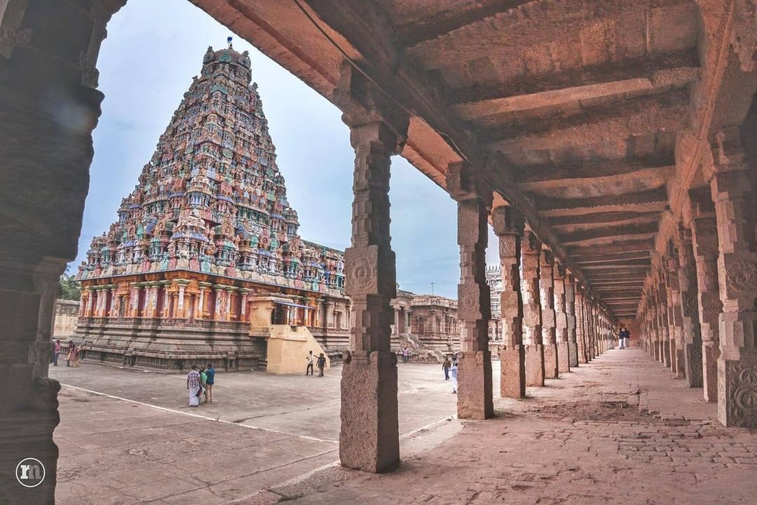 Ancient Kampaheswarar Chola Temple, Tirubuvanam, Tamil Nadu, BHARAT (India) 

de…