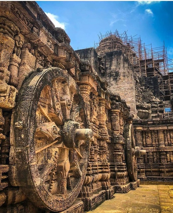 Konark Sun Temple is a 13th-century CE sun temple at Konark about 35 kilometres …