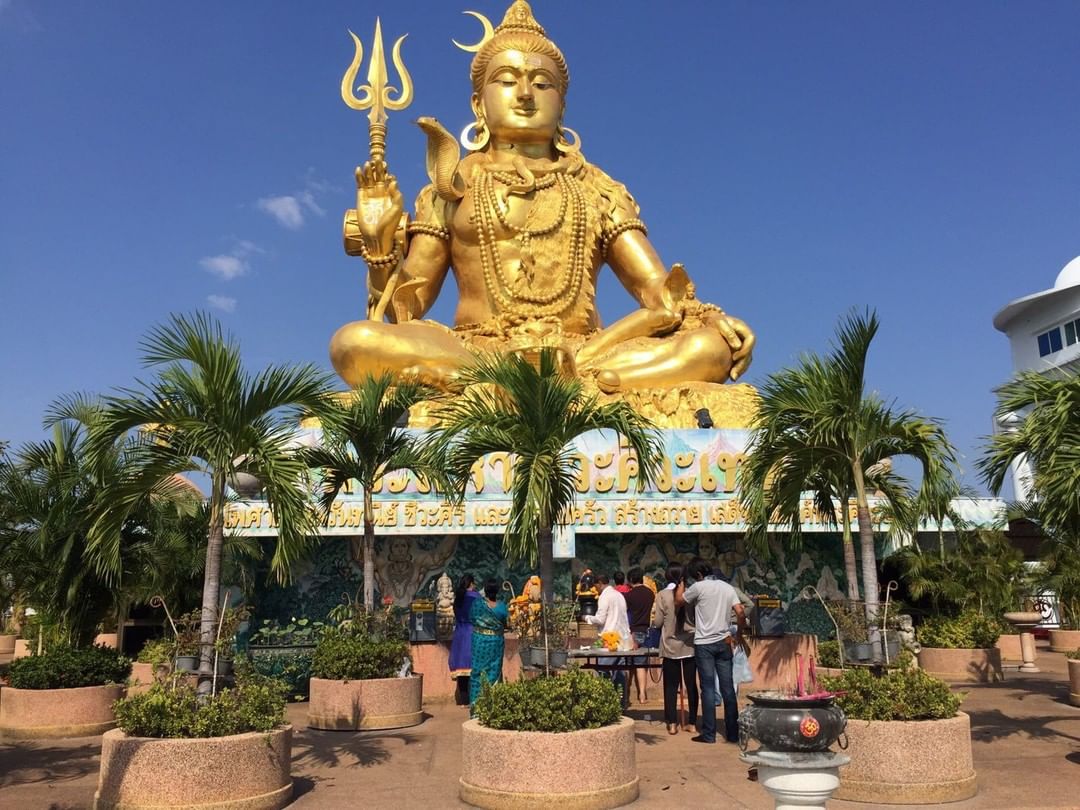 Beautiful murti of Bhagwan Shiv in Bangkok, Thailand…