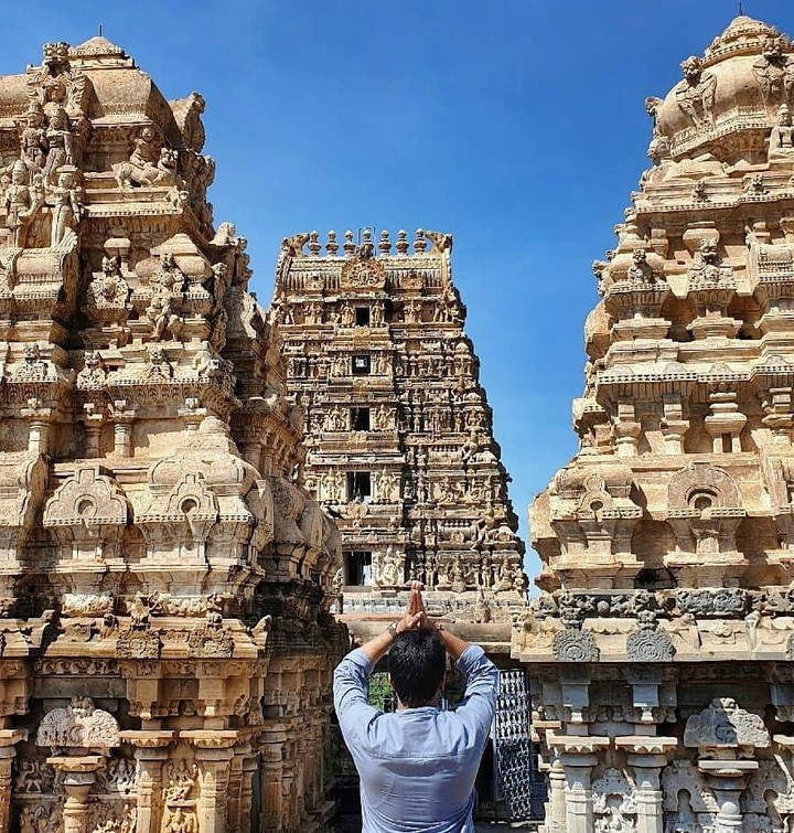 Pushpagiri Chennakeshava temple was built in 1298 AD and is located in Kadapa di…