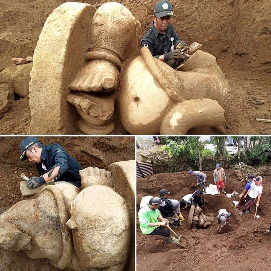 A Big #GaneshaMurti found in #Dieng, Java, #Indonesia on 27th Dec, 2019  *******…