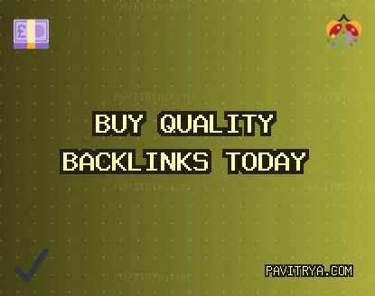 Quality backlinks